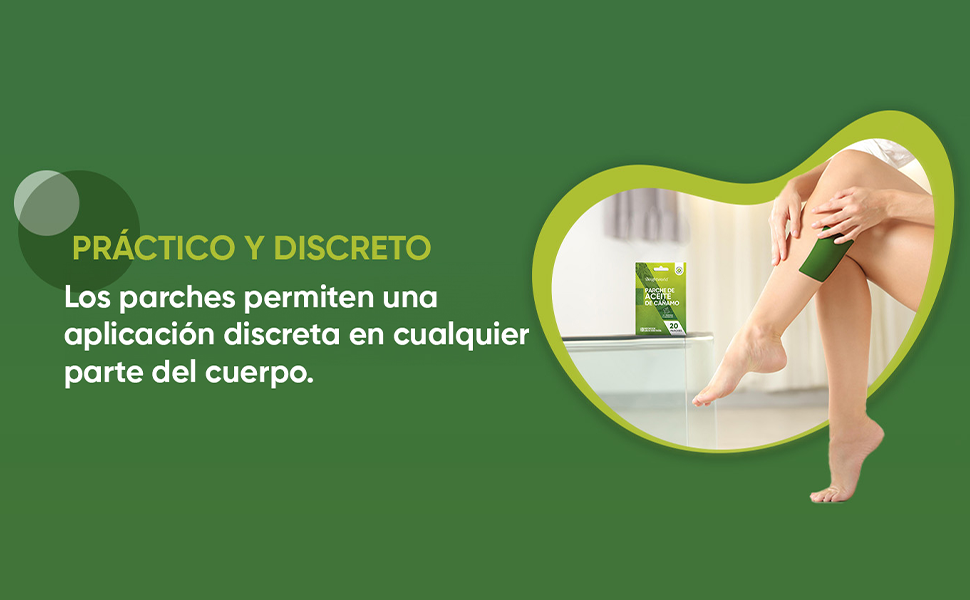 Parches para el dolor discretos