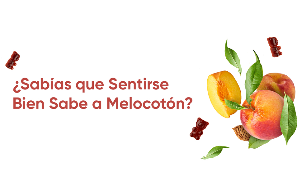 Gominolas Hierro y Vit C sabor melocotón