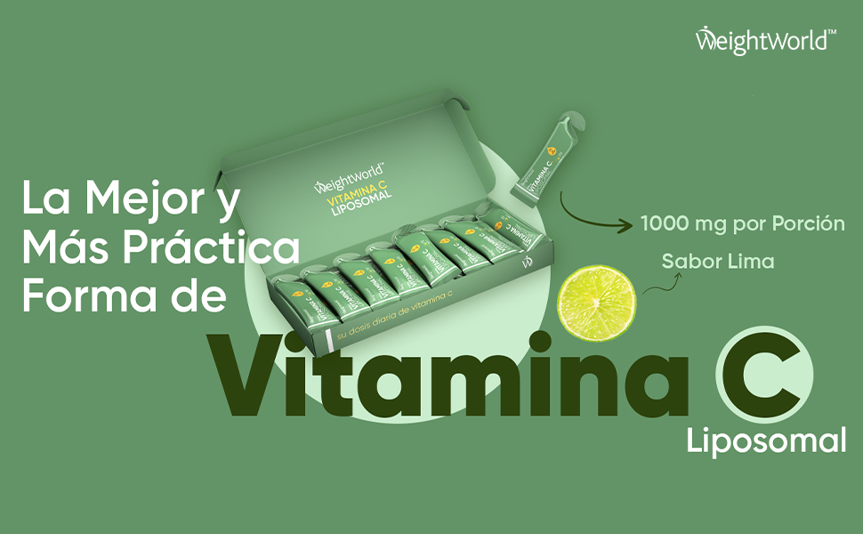 Vitamina C Liposomal líquida sachets