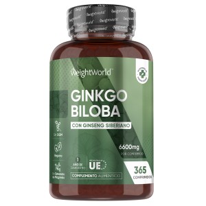 Comprimidos Ginkgo Biloba