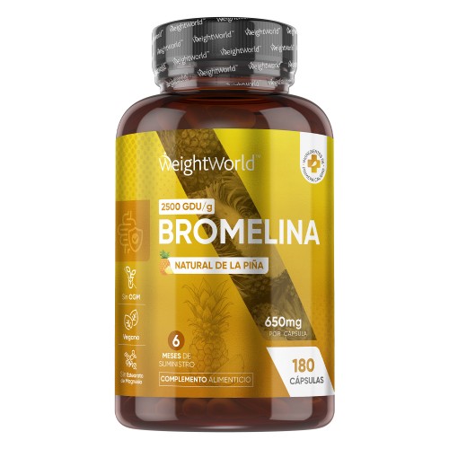 Bromelina Cápsulas 650 mg