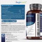 Información nutricional Glicinato de Magnesio con Vitamina B6