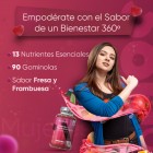 90 Gominolas Multivitamínicas con sabor a fresa y frambuesa