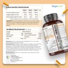 Información nutricional cápsulas de curcumina