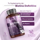 Suplemento con Biotina y Queratina vegana