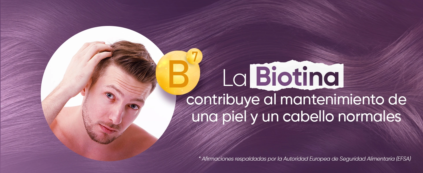 Biotina o Vitamina B7, aliada de la belleza