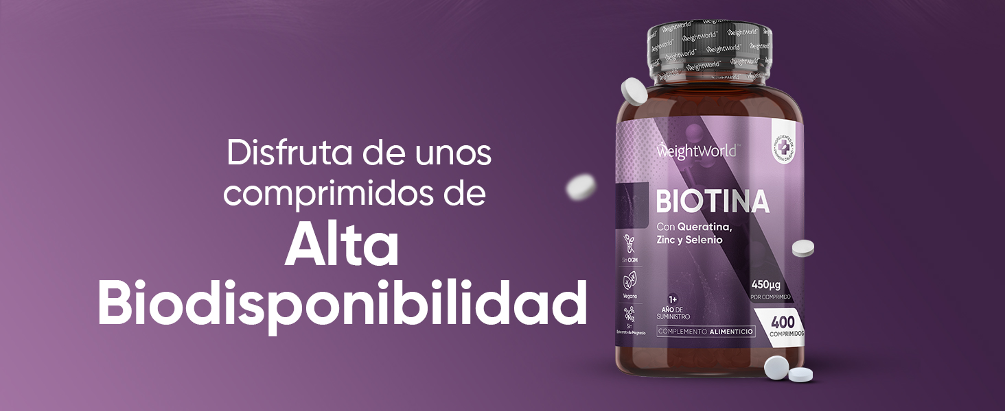 Biotina Complex de alta biodisponibilidad