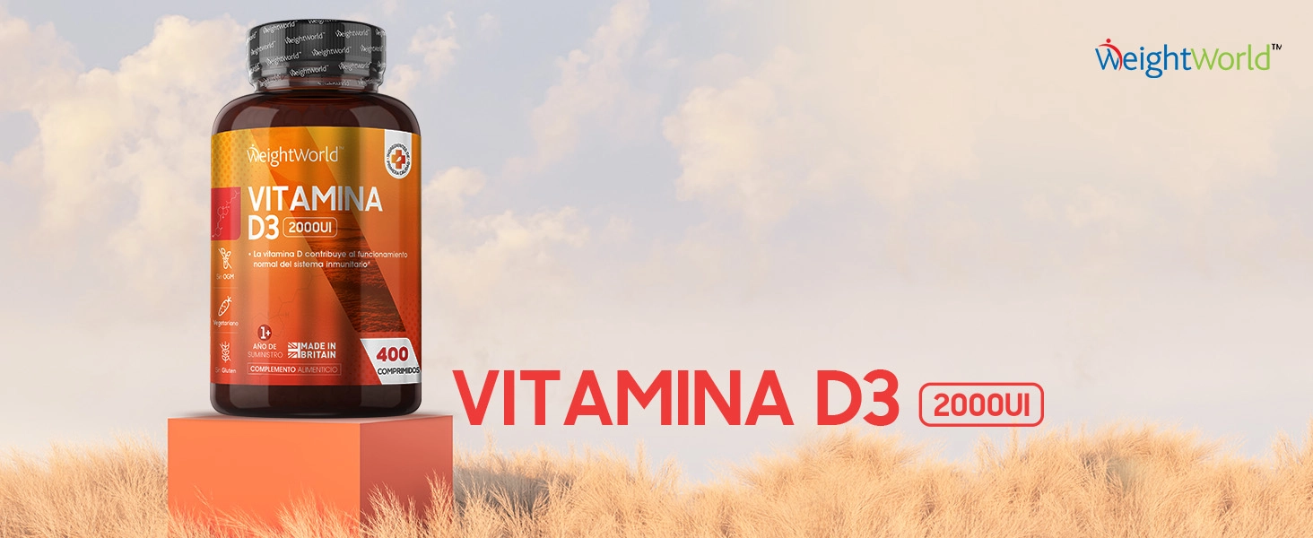 Vitamina D3 2000 UI comprimidos